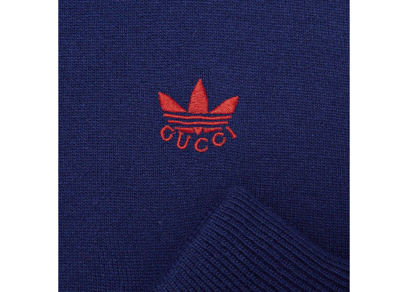 Gucci x adidas Wool Sweatshirt Dark Blue - 2
