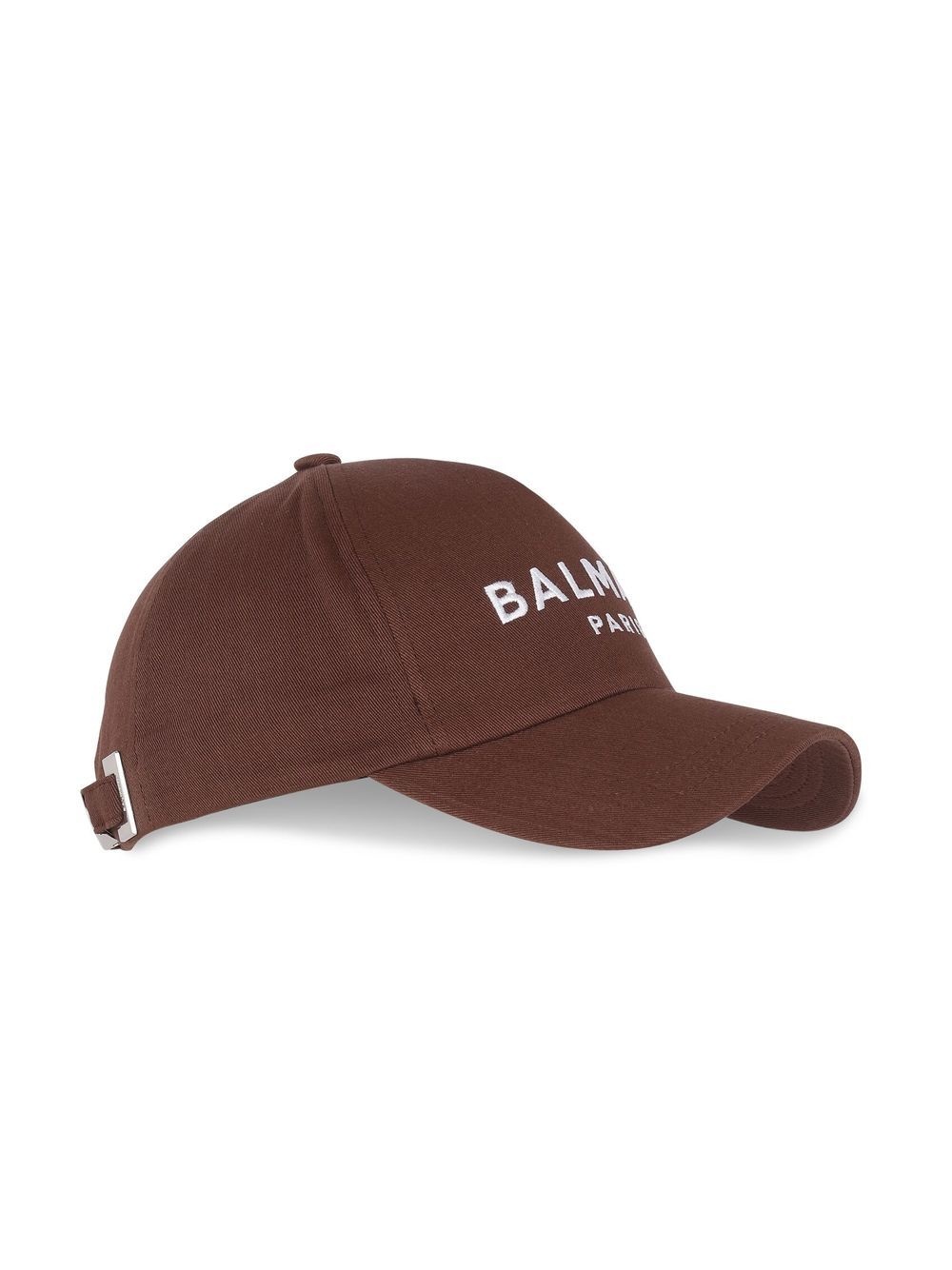 logo-embroidered cotton baseball cap - 3