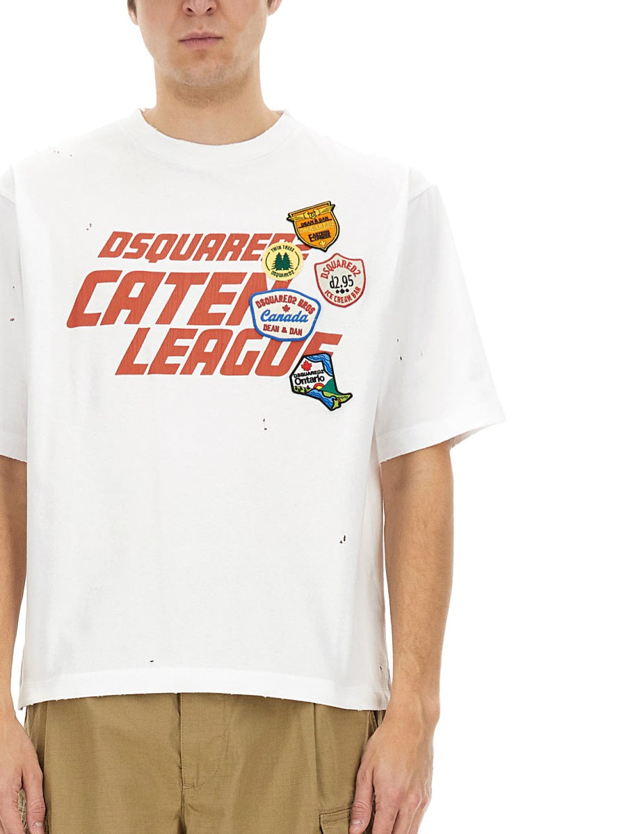 Dsquared Men T-Shirt With Print - 4
