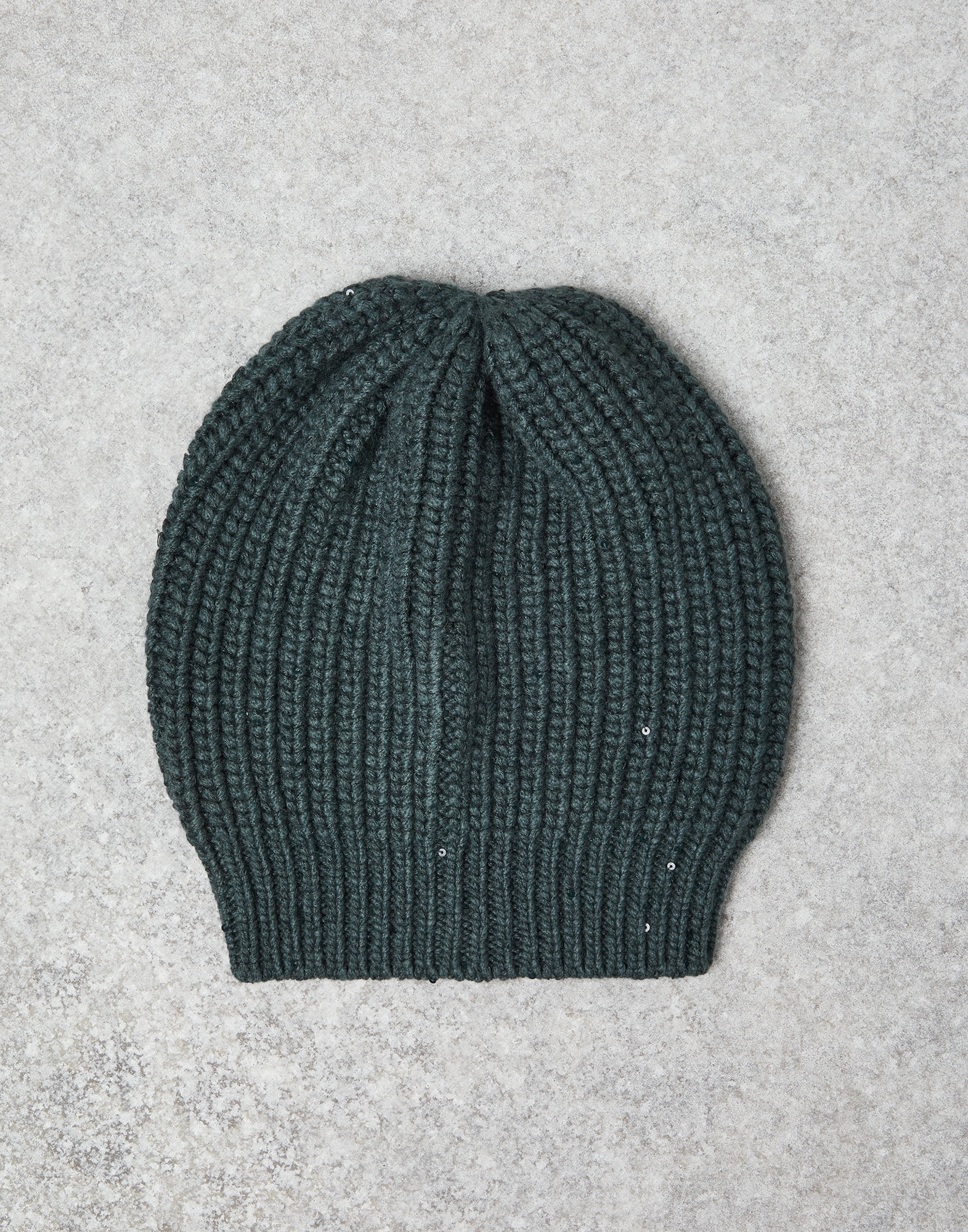 Cashmere and silk Diamond yarn beanie - 1