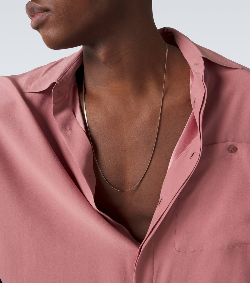 SAINT LAURENT Engraved necklace outlook