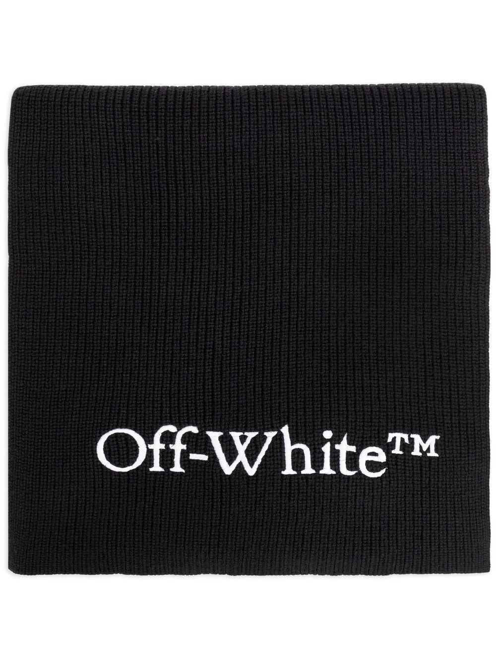 Off White Men Wo Logo Bksh Knit Scarf - 1