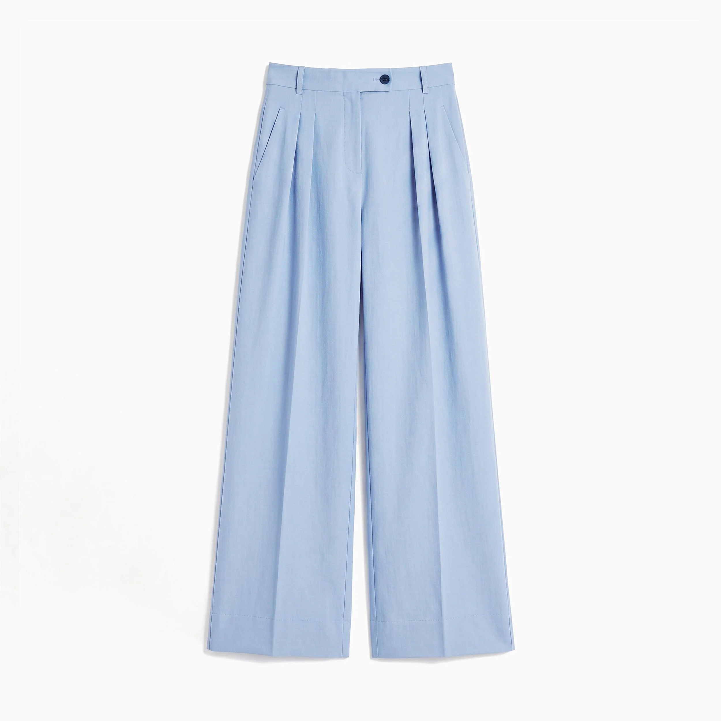 Bia Pleated Trouser - Air Twill - 1