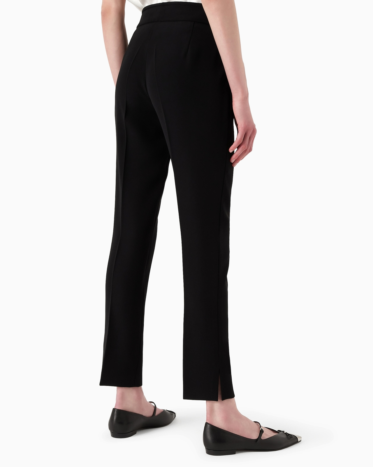 Technical cady flared 7/8 trousers - 3
