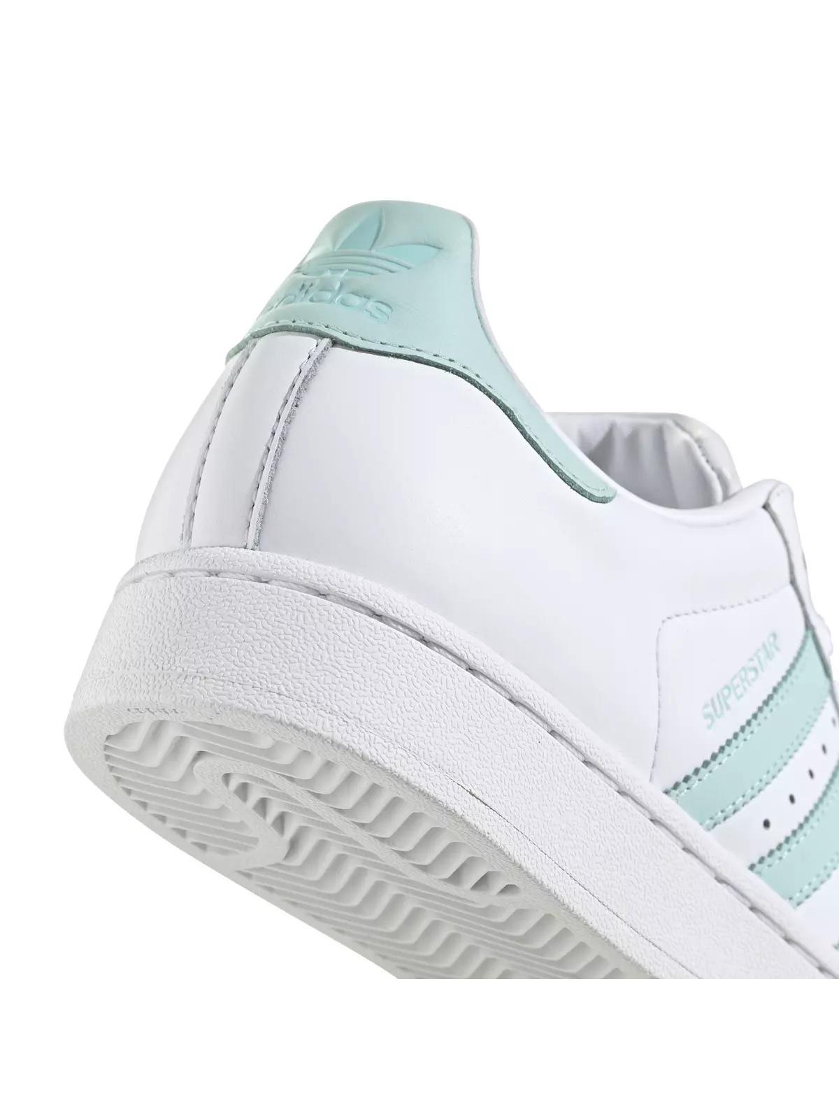 Originals Superstar II "Ftwr White/Semi Flash Aqua/Easy Mint" Women's Shoe - 7