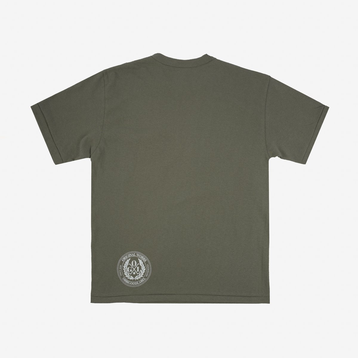 OGL-TEE-WX2-OLV OGL 6.2oz Pocket Tee - Olive - 4