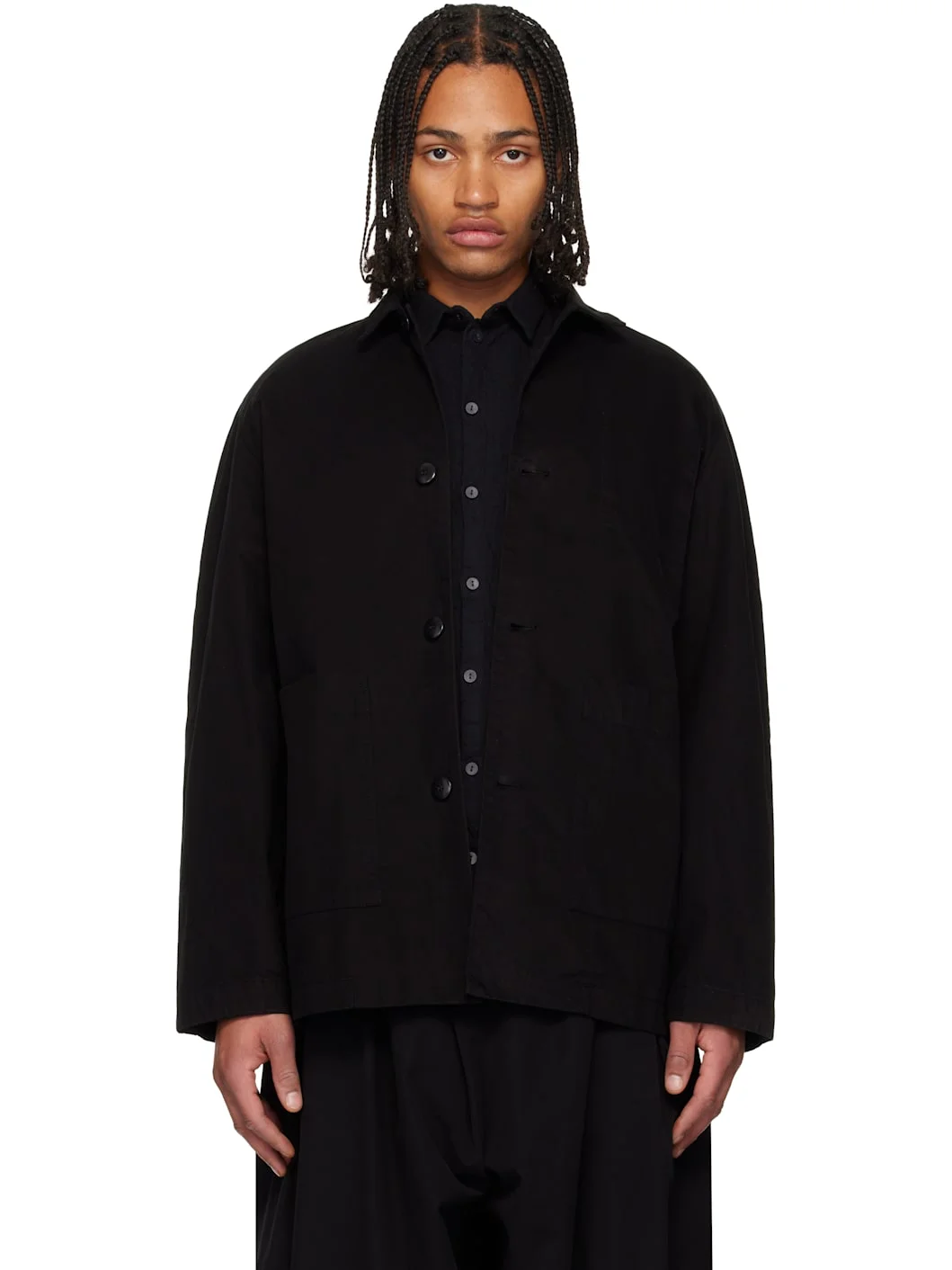 Black 'The Draughtsman' Shirt - 1