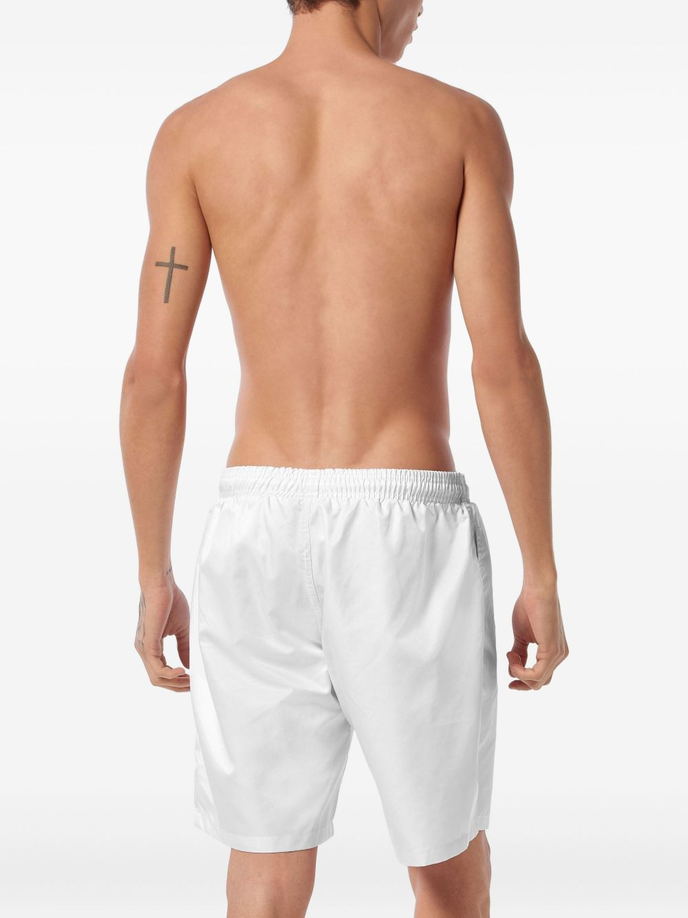 teddy-print swim shorts - 4