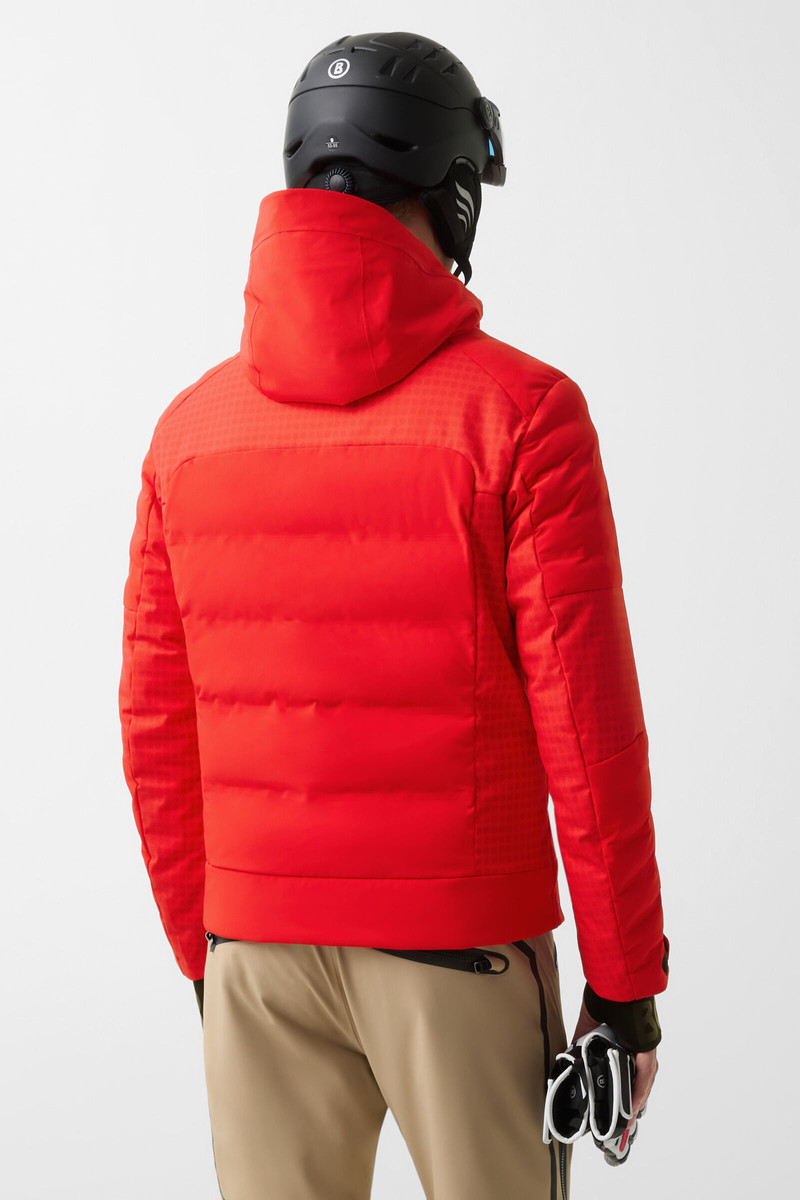 Fionn ski jacket in Red 3