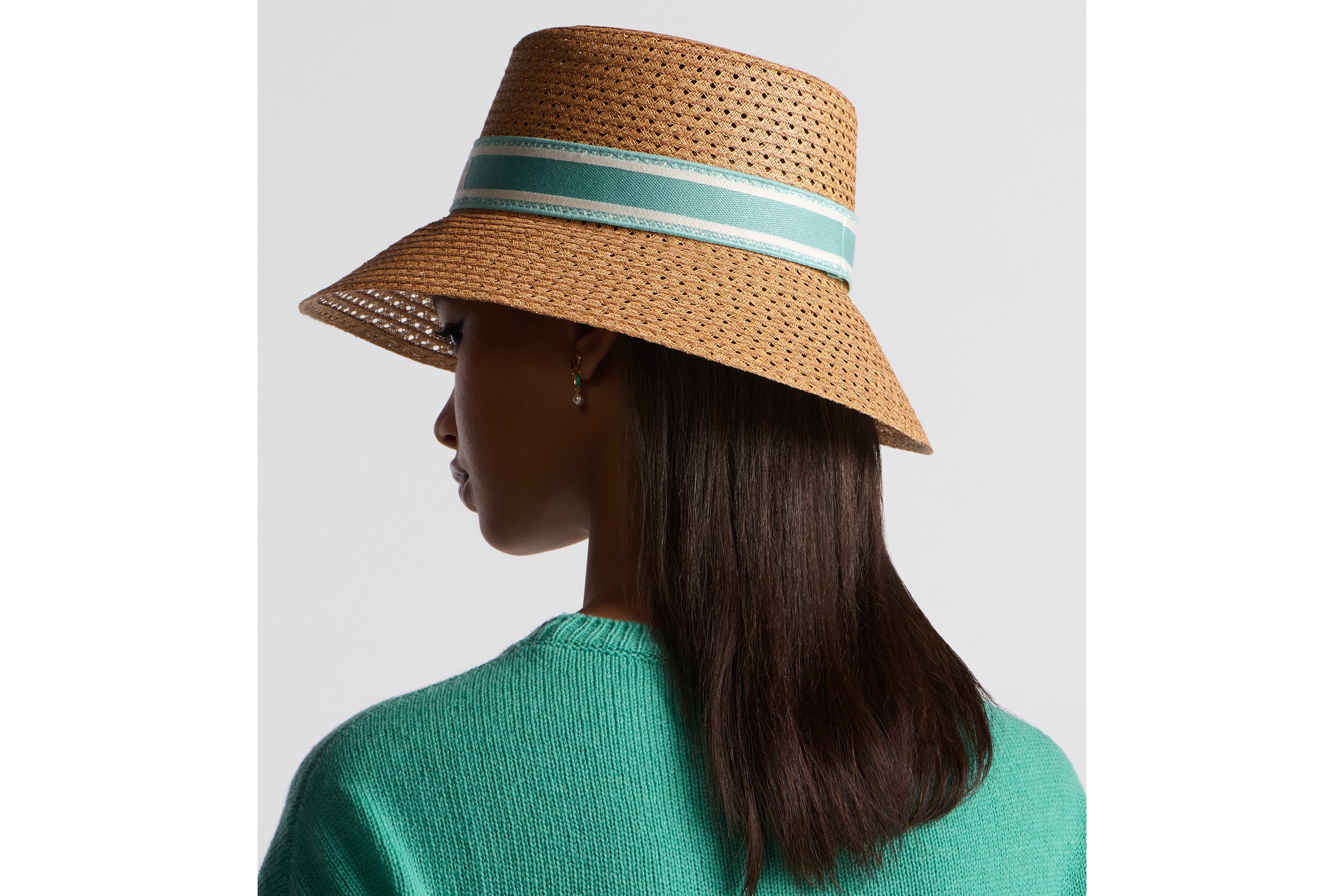 【夏映え確実◎】DIOR Dioriviera D-Bobby ボブハット Dior Dioriviera D-Bobby Large Brim Hat | dior | REVERSIBLE