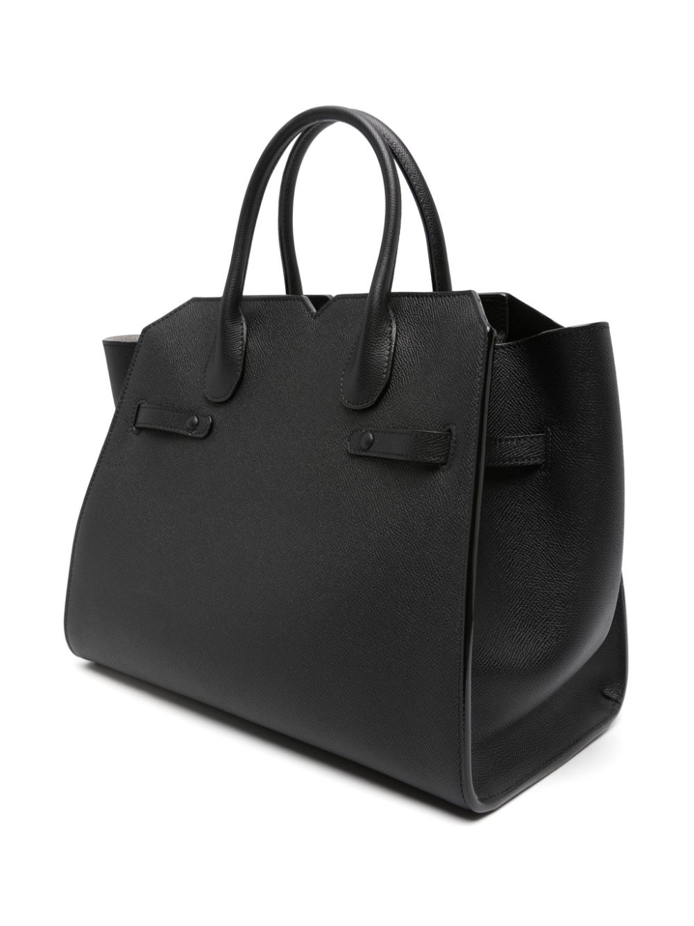 medium Milano leather tote bag - 3