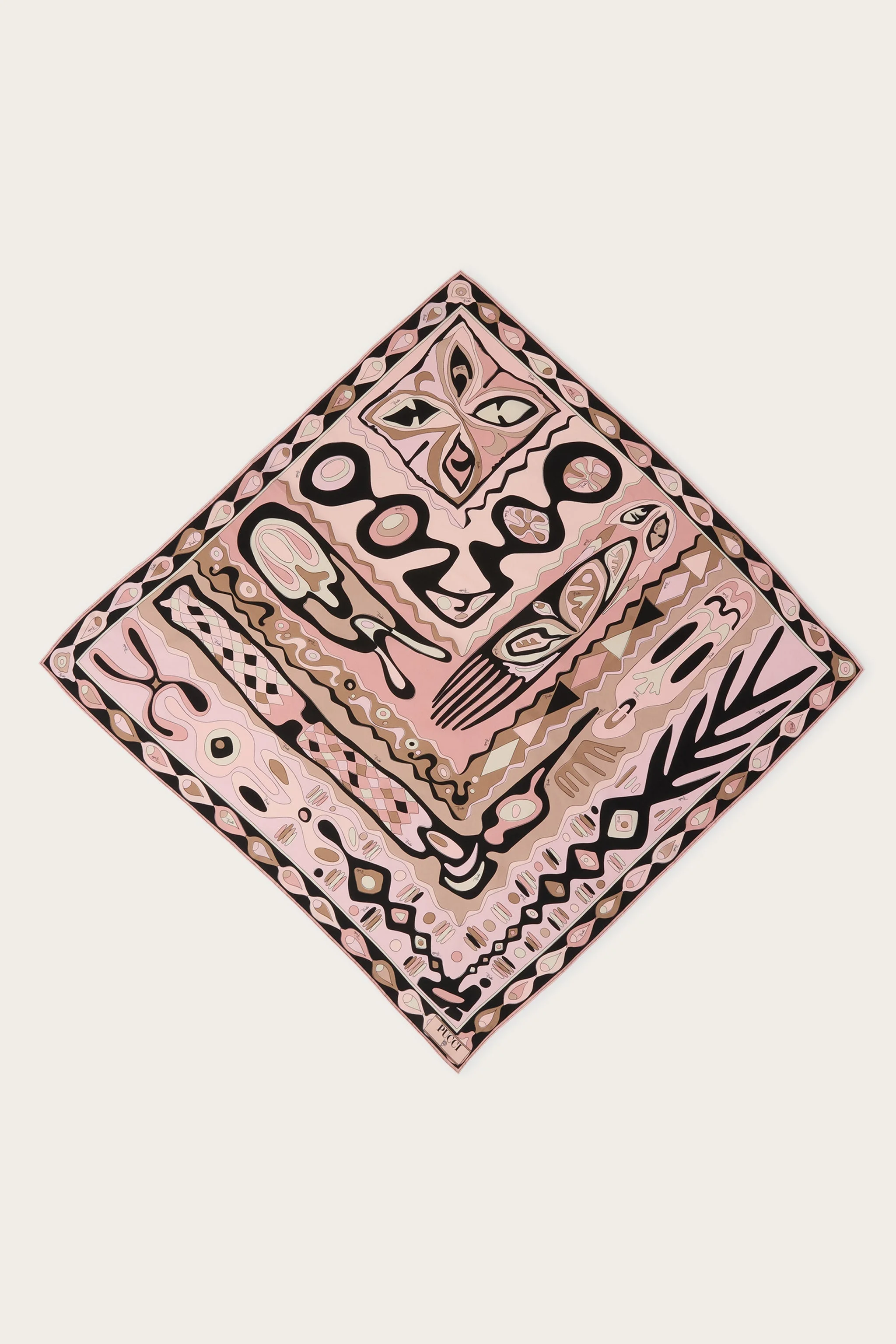 ANGOLI PRINT SILK CARRE - 1