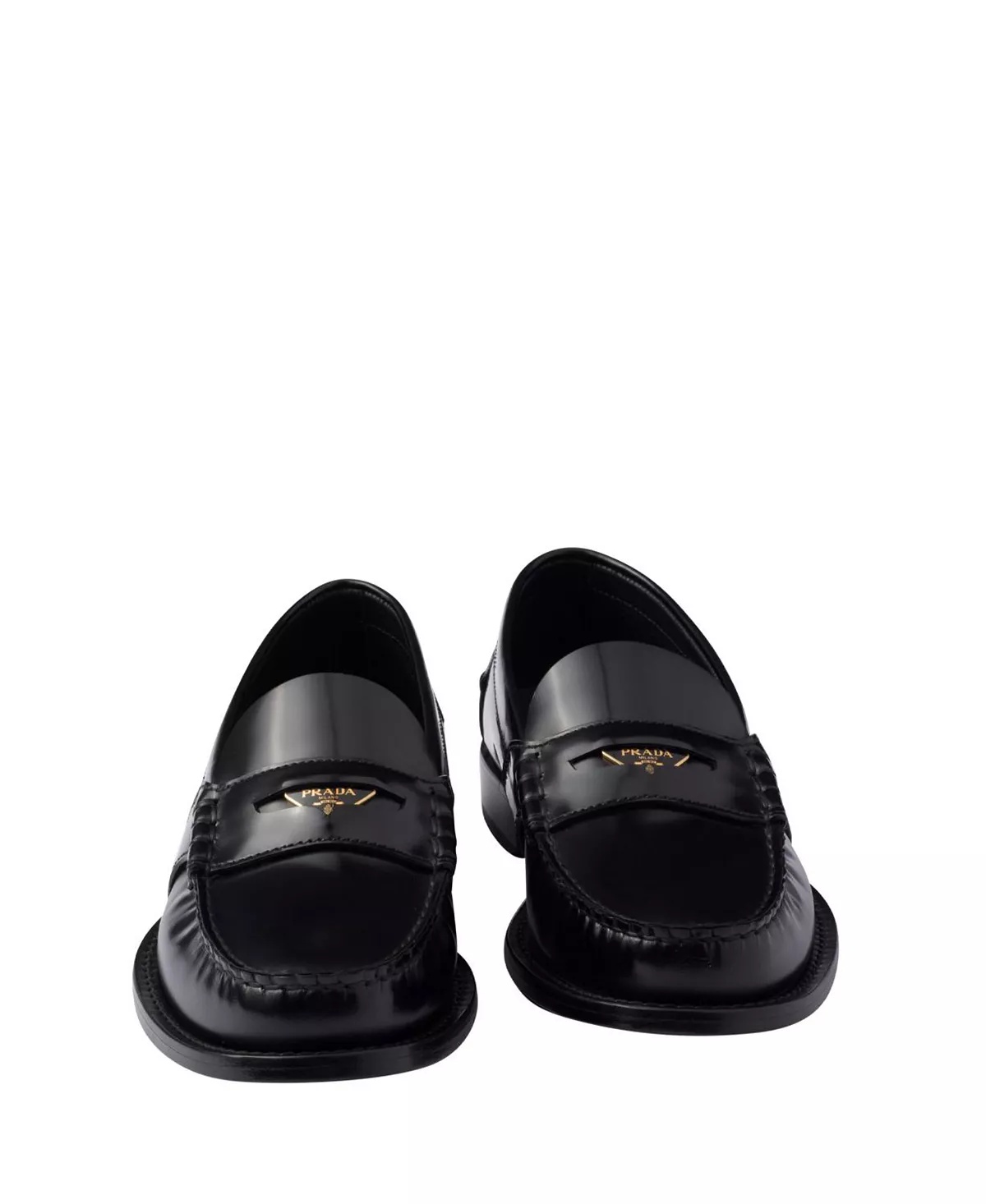 Women's Brushed Leather Loafers - 5