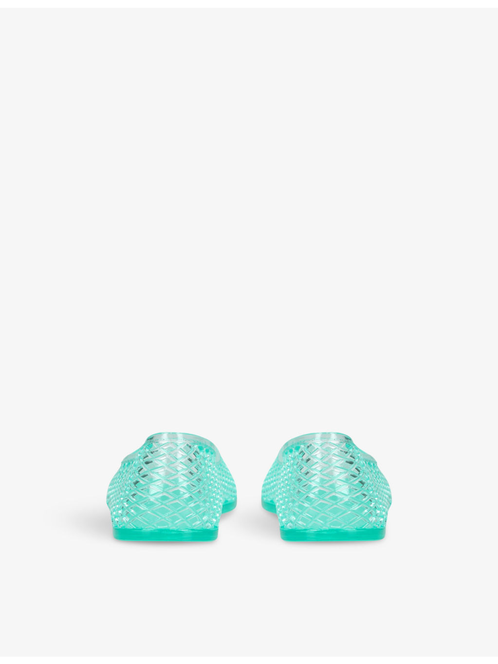 Iro mesh-textured PVC flats - 4