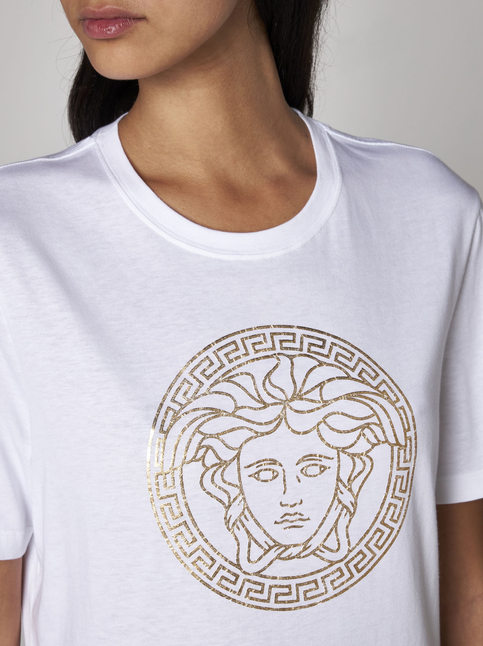 Medusa logo cotton t-shirt - 5