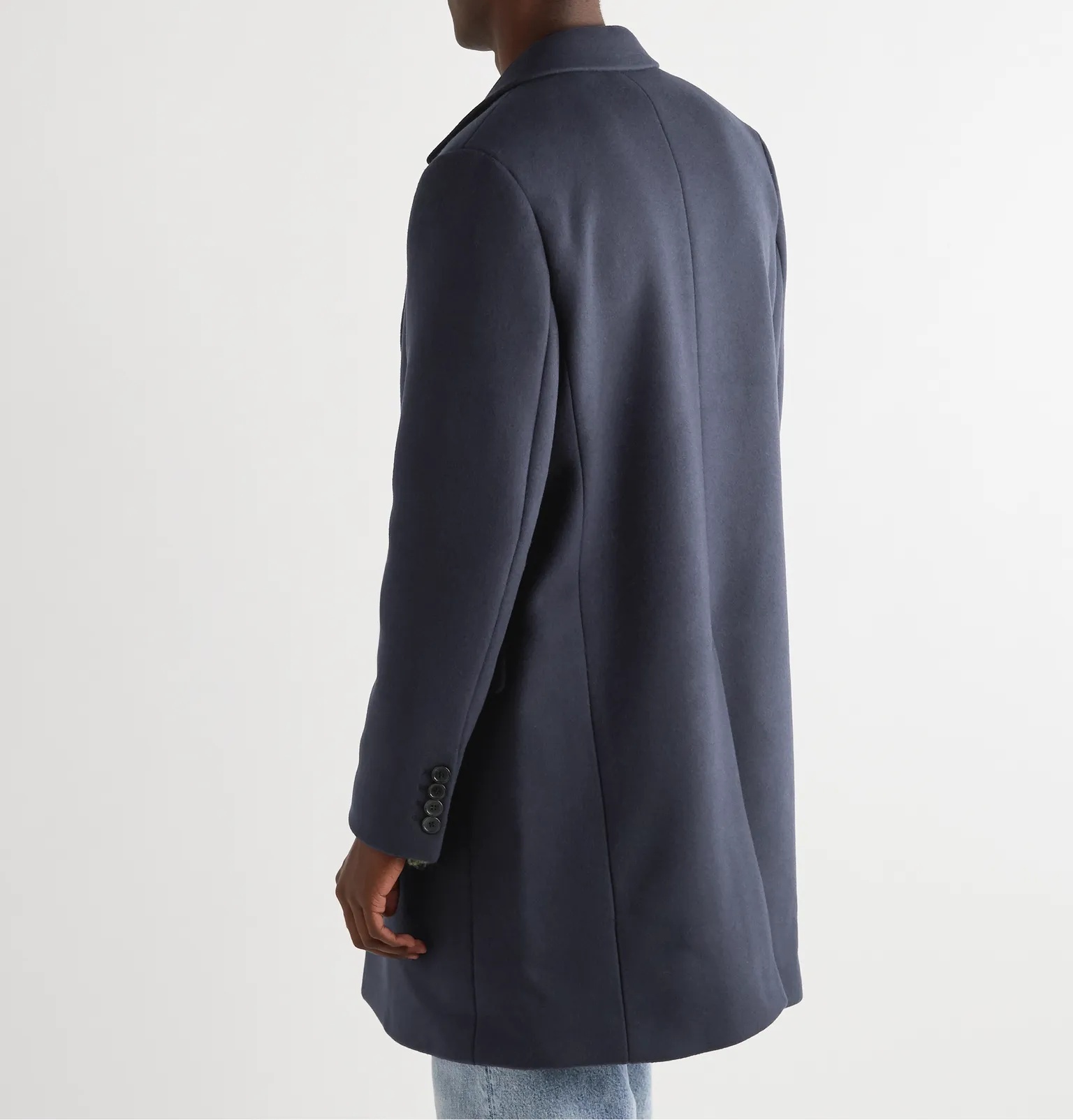 Odilion Brushed Wool-Blend Coat - 4