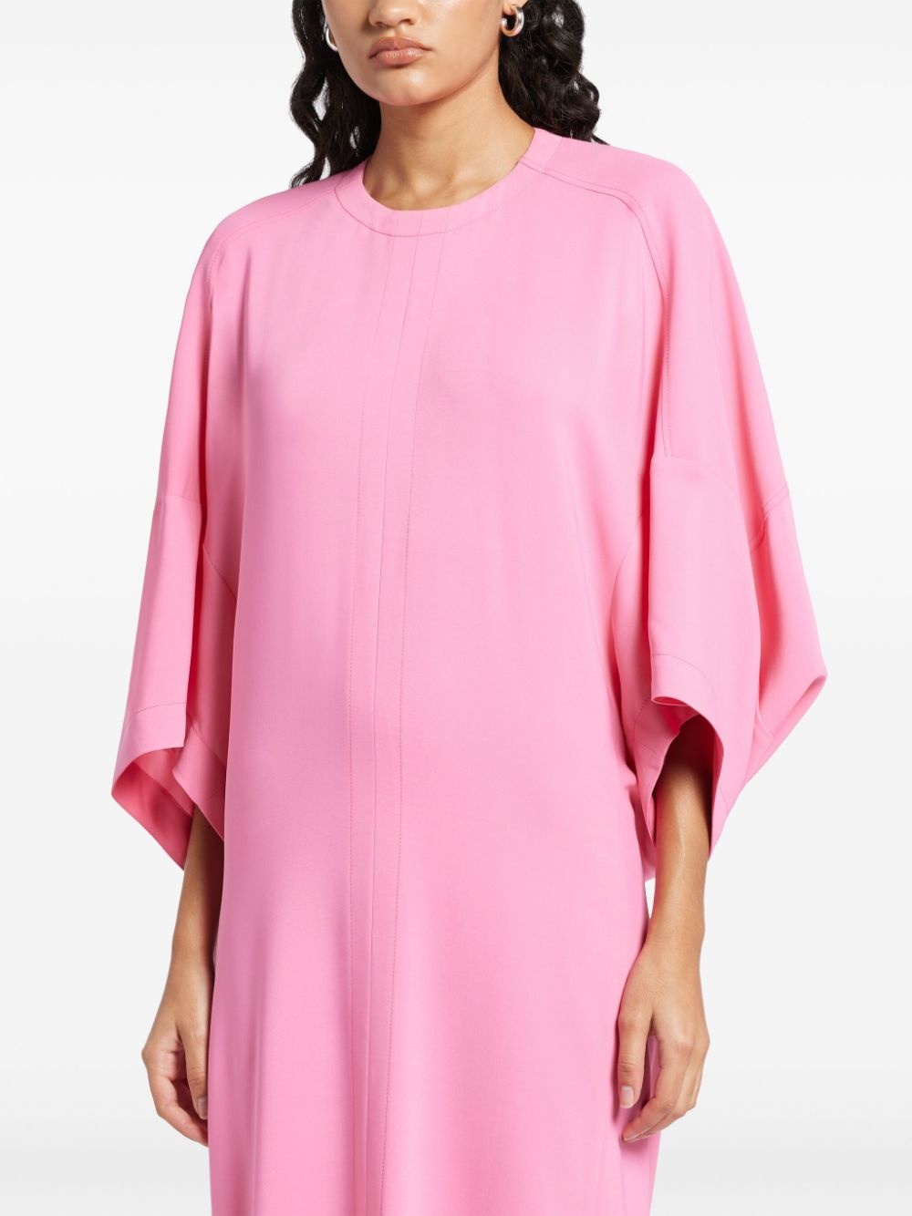 cape-design dress - 4