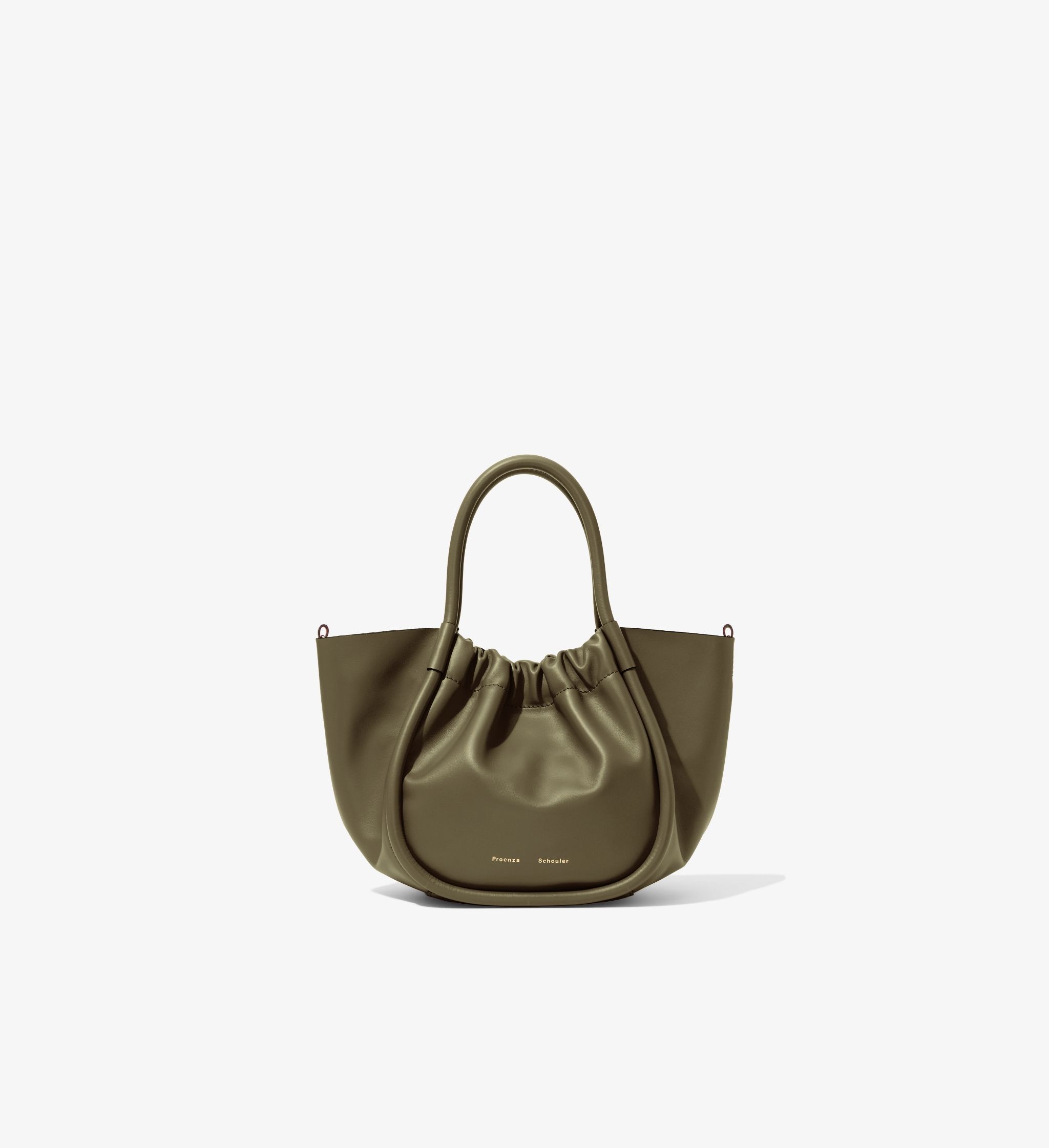 Small Ruched Crossbody Tote - 1