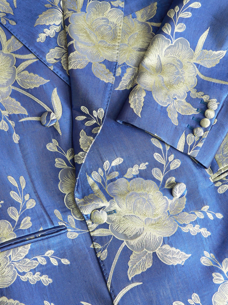 DOUBLE-BREASTED JACQUARD JACKET 7