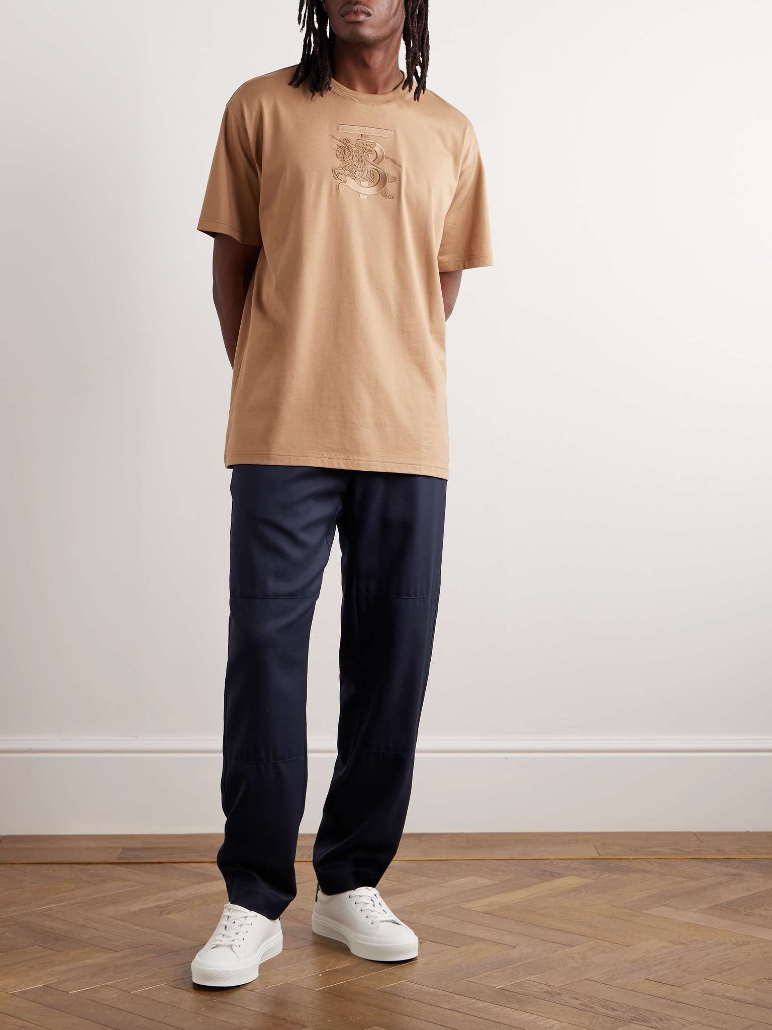 Straight-Leg Panelled Wool Trousers - 2