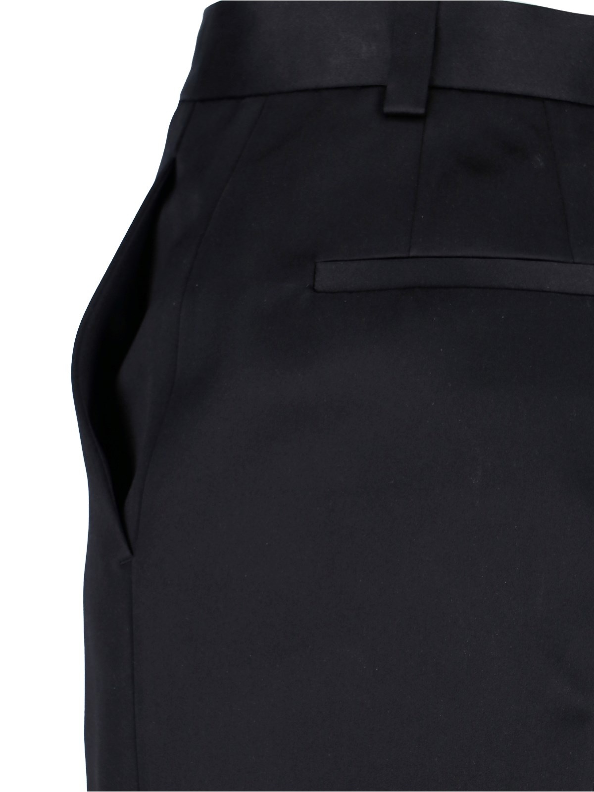 STRAIGHT SILK PANTS - 4