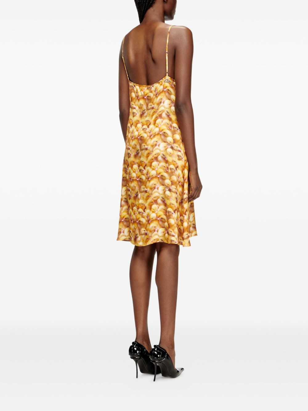 D-Ulcet print midi dress - 4