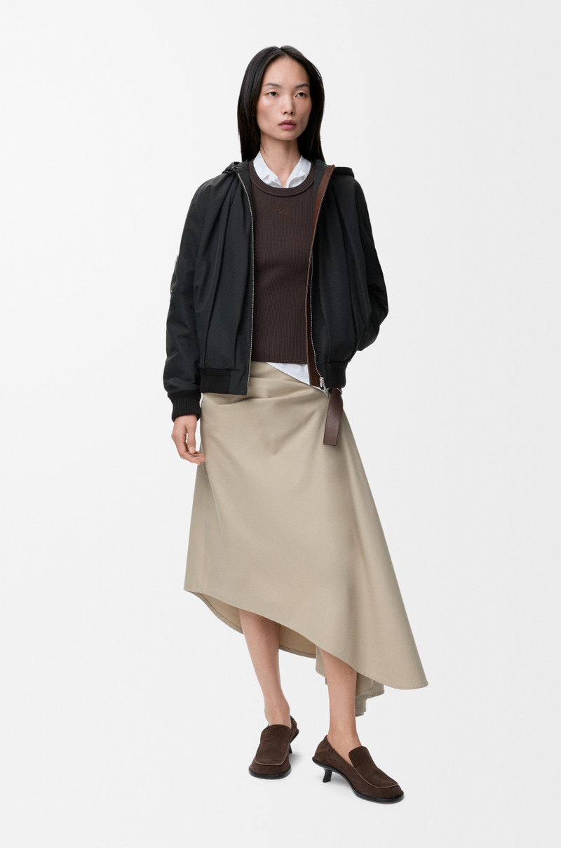 Loewe Hooded jacket in cotton blend outlook