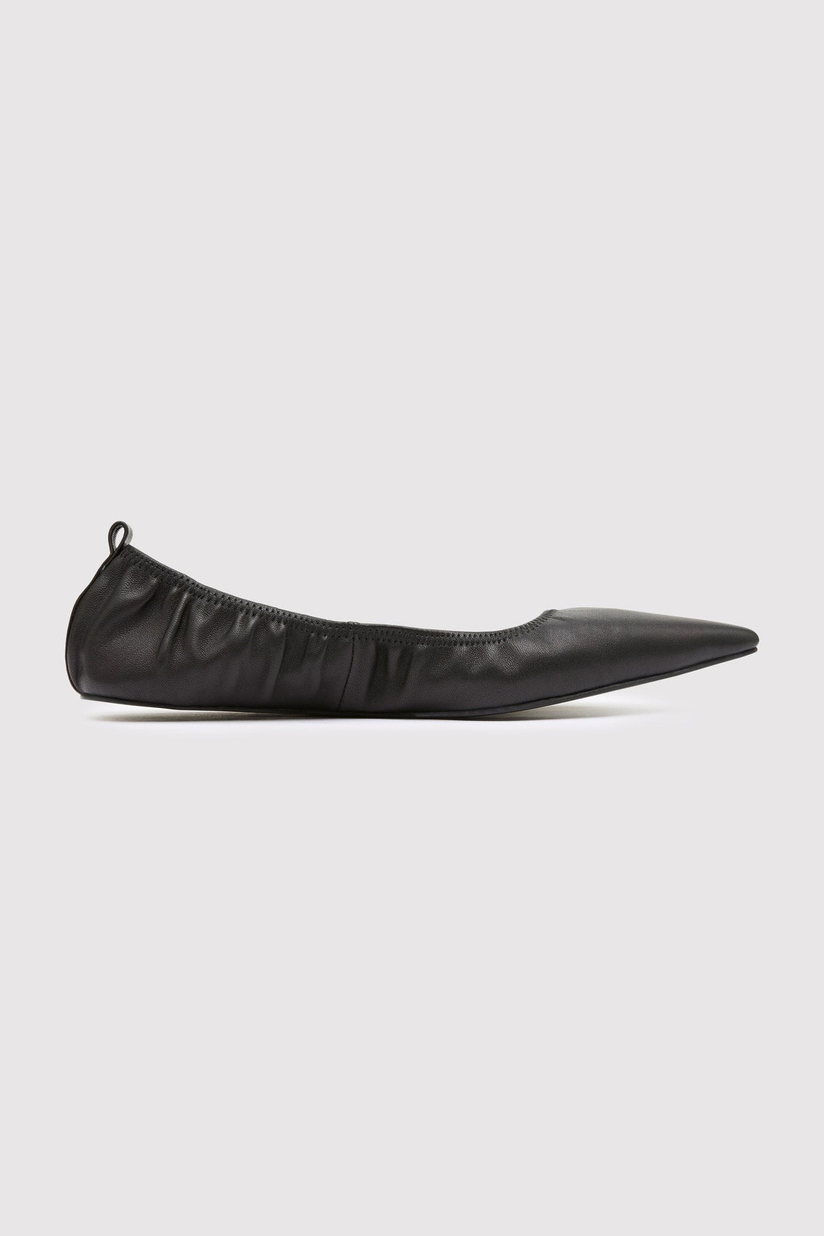Soft Leather Flat - Black - 1