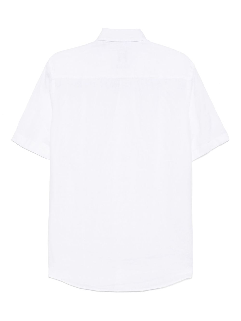 logo-embroidered shirt - 2