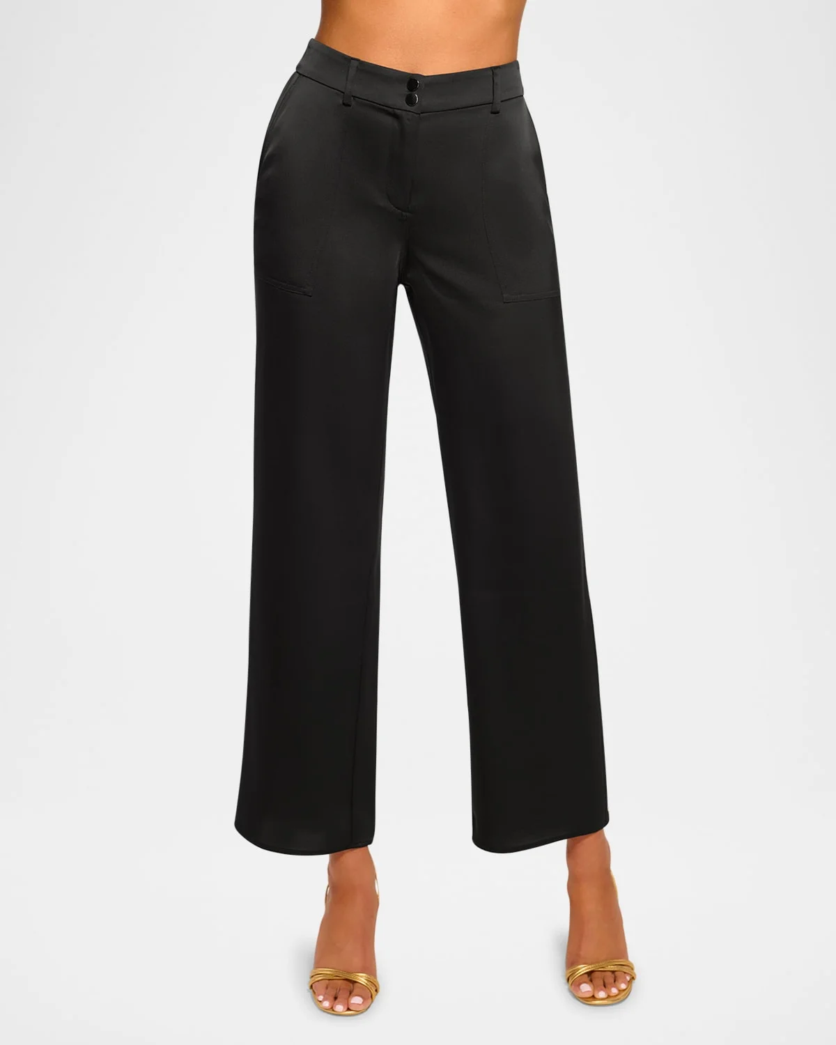 Allena Wide-Leg Pants - 1