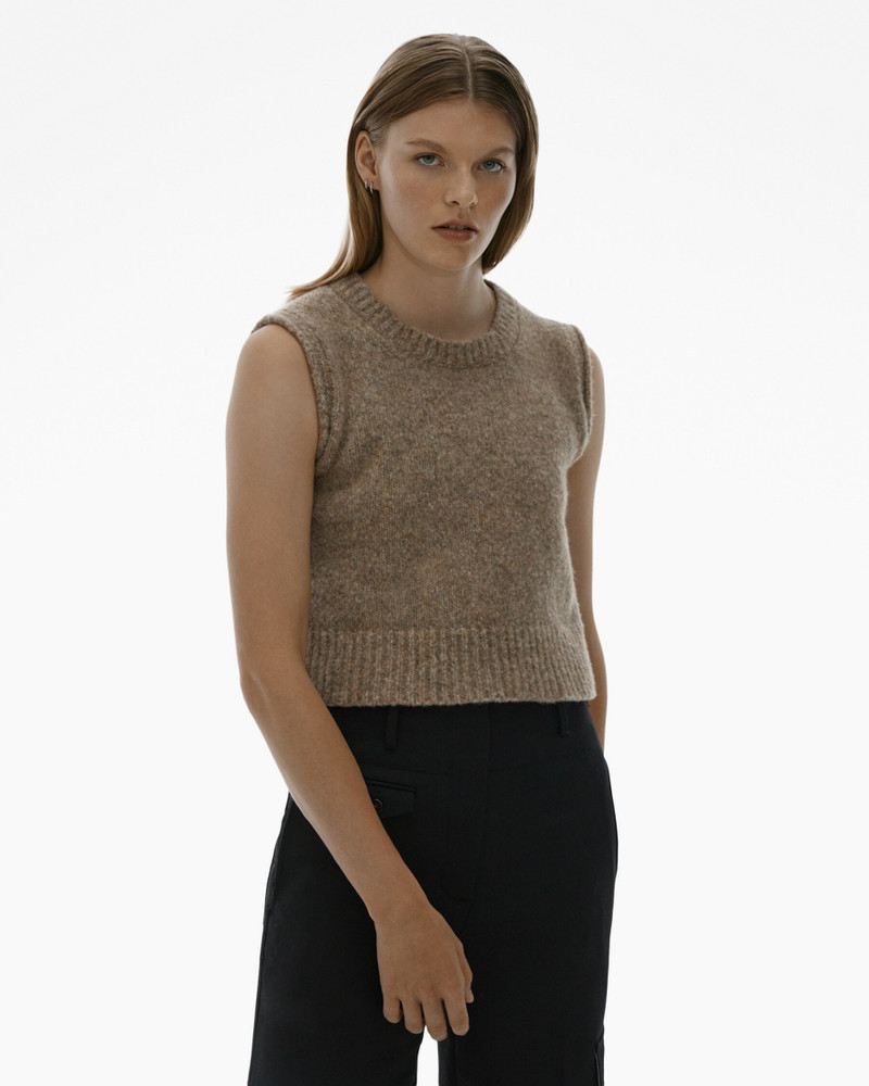 CROPPED SWEATER VEST 3