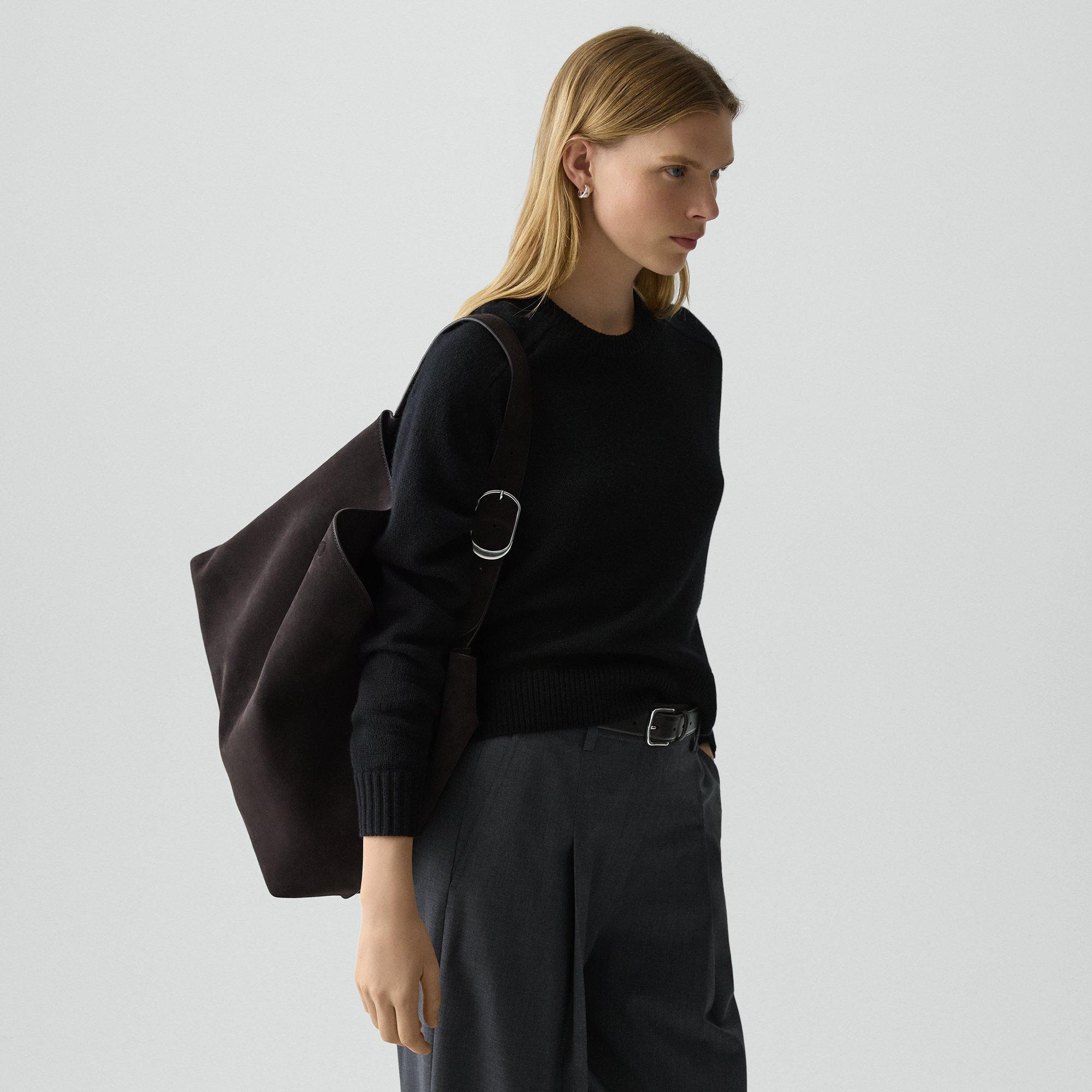 Hobo Bag in Suede - 2
