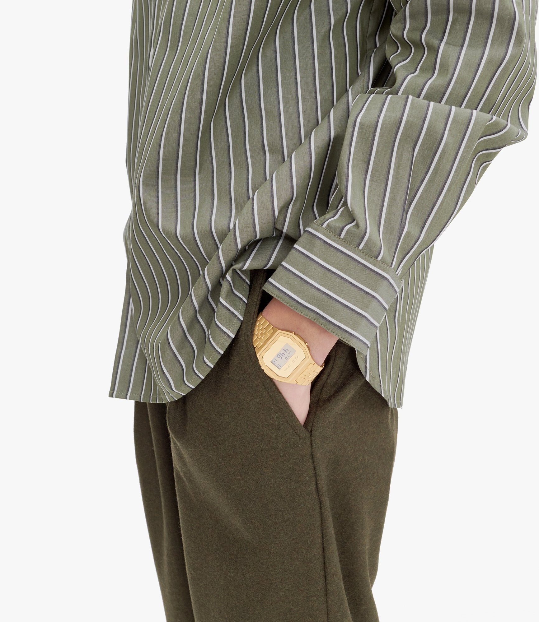 GOLD CASIO X A.P.C. WATCH - 2