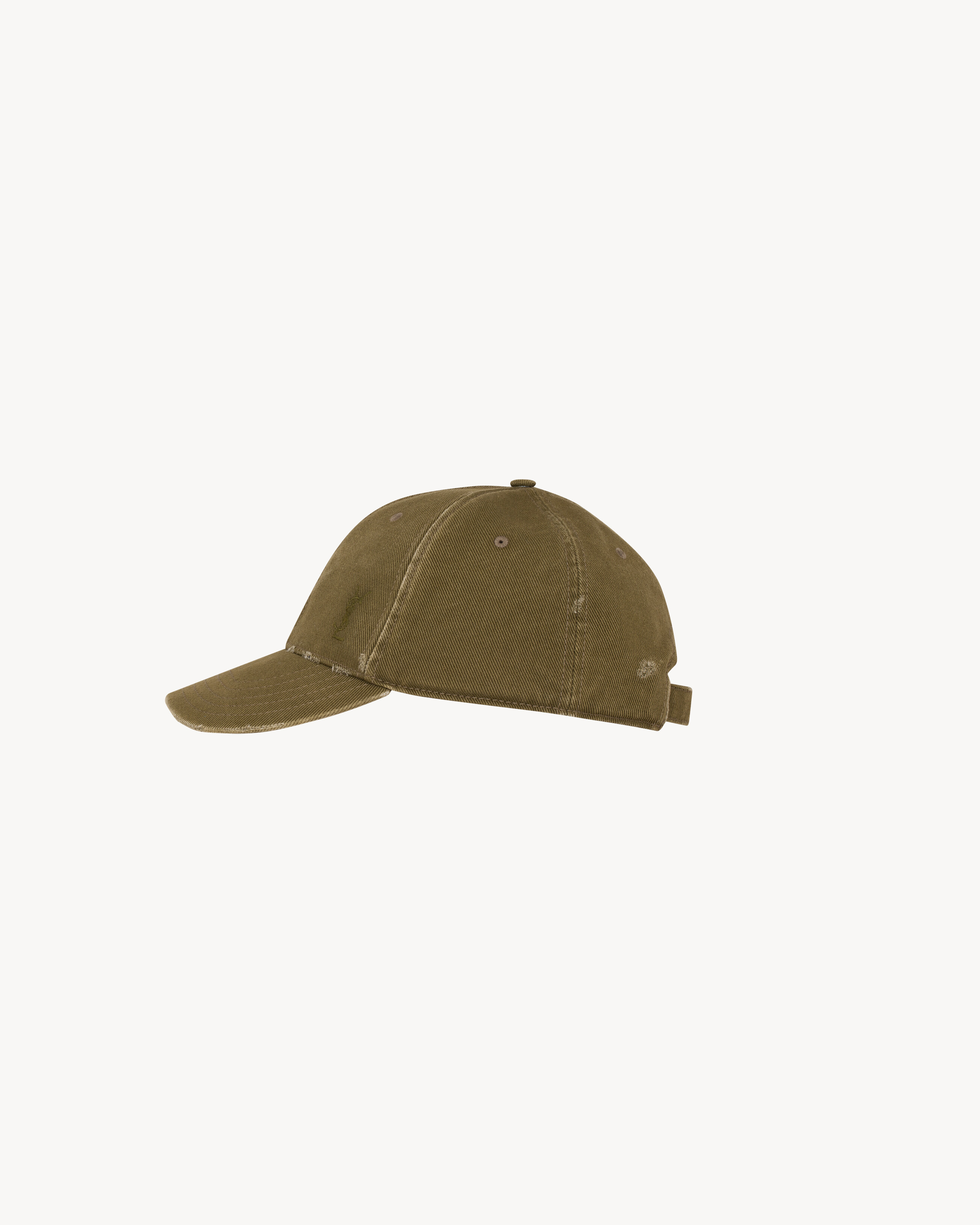 cassandre cap in washed denim - 3