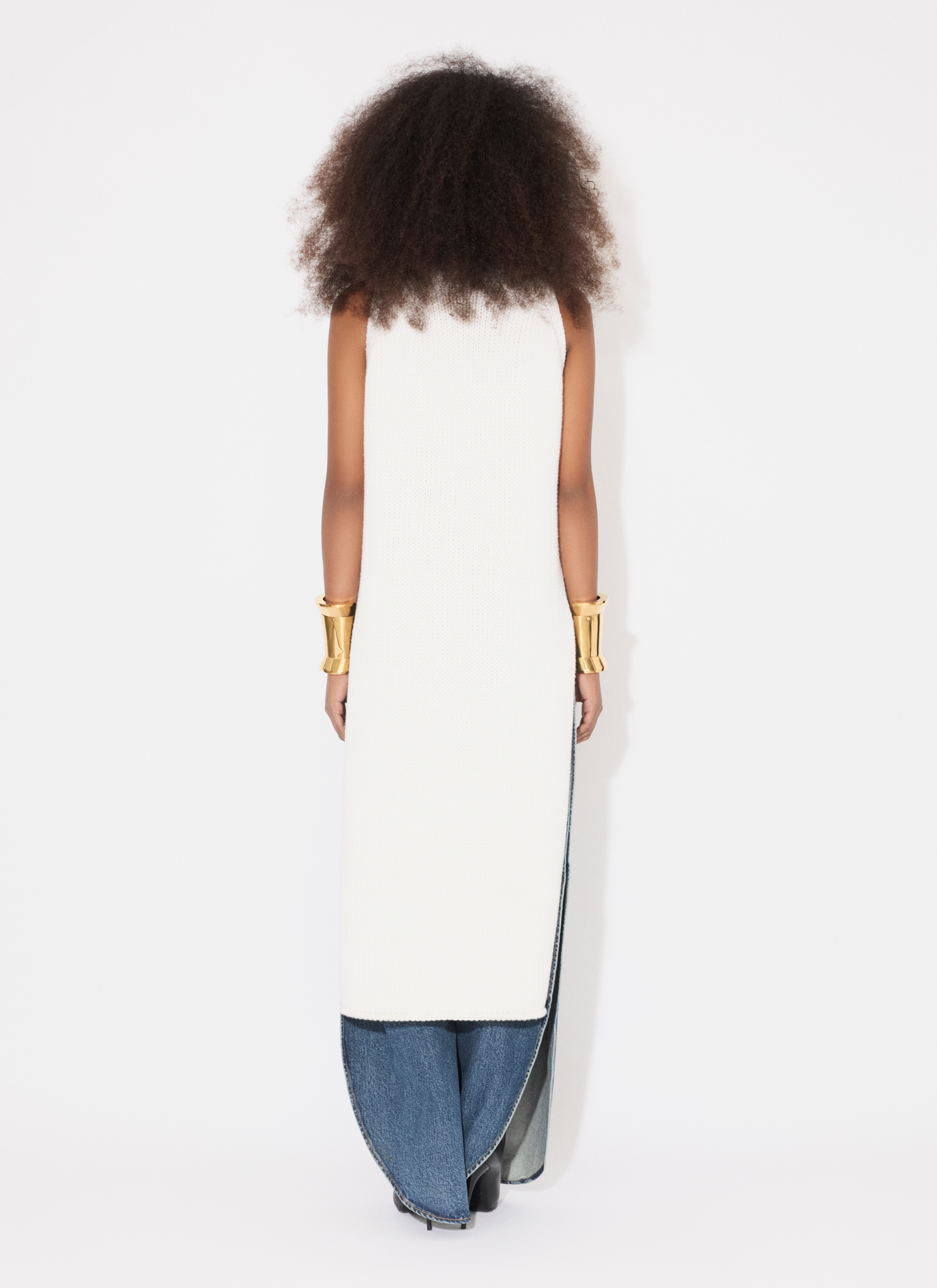 KNITTED CAPE TOP - 3