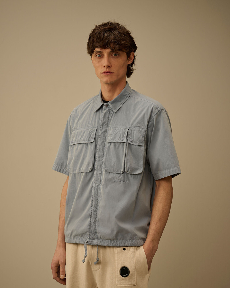 50 Fili Short Sleeve Zip Shirt 3