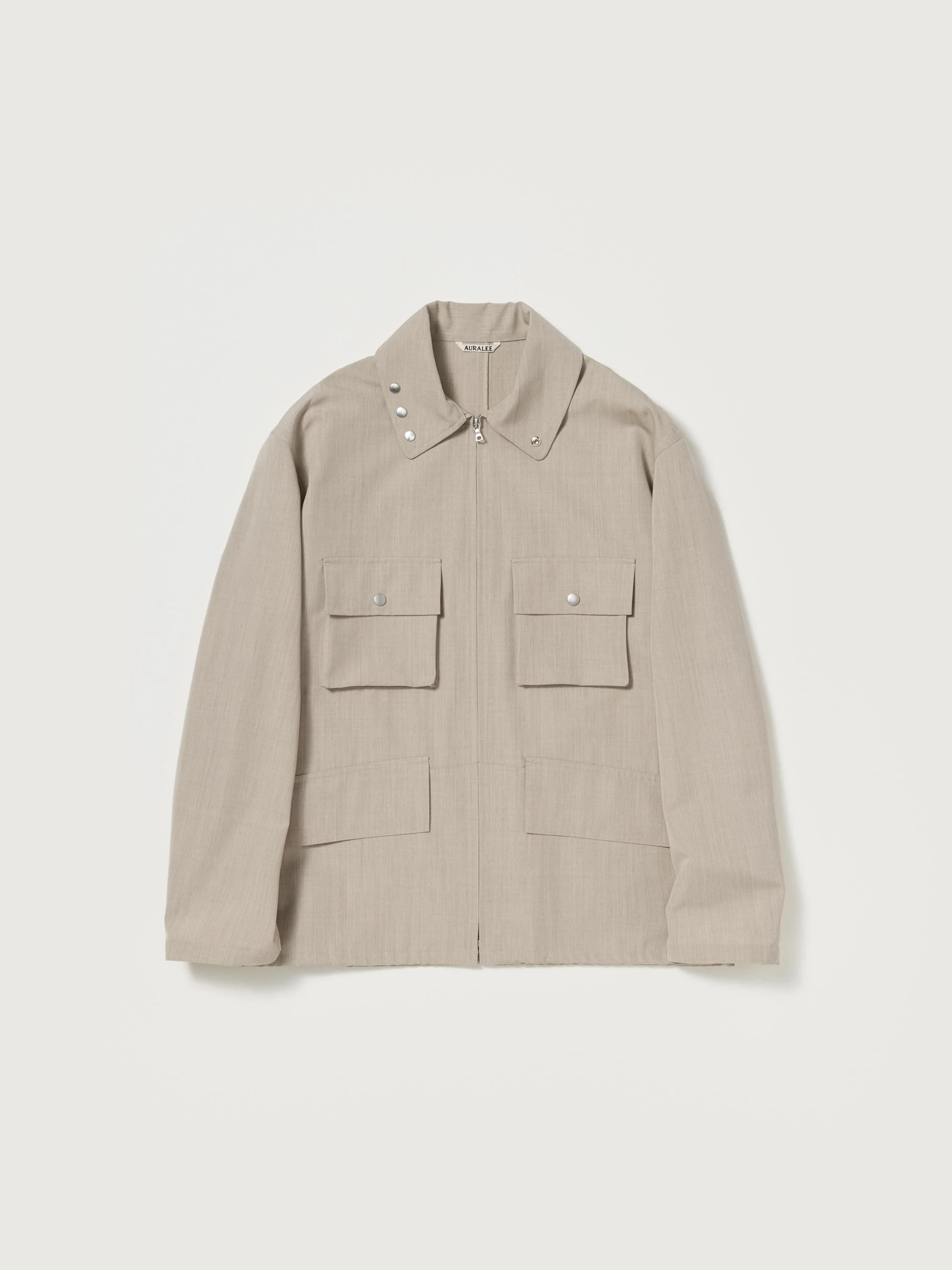 WOOL MAX CANVAS BLOUSON - 1