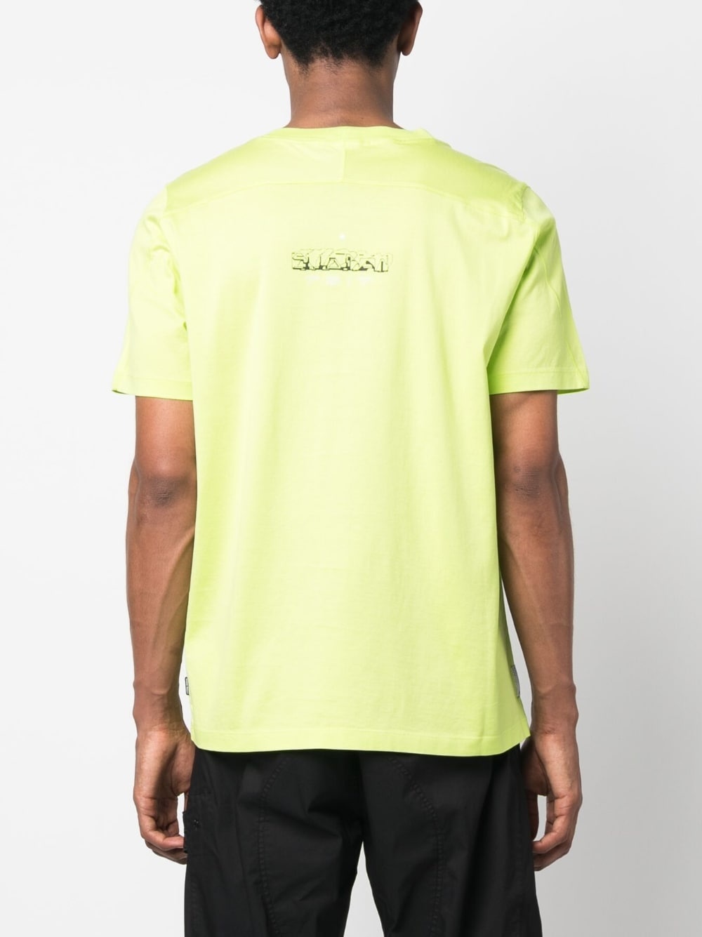 logo-print cotton T-shit - 4