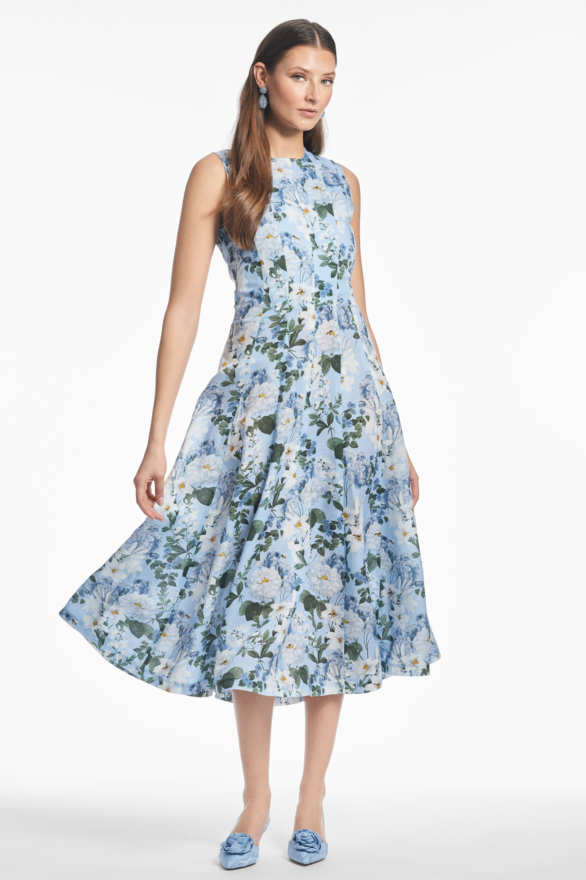 MARIPOSA DRESS - DELFT PETALS - 3