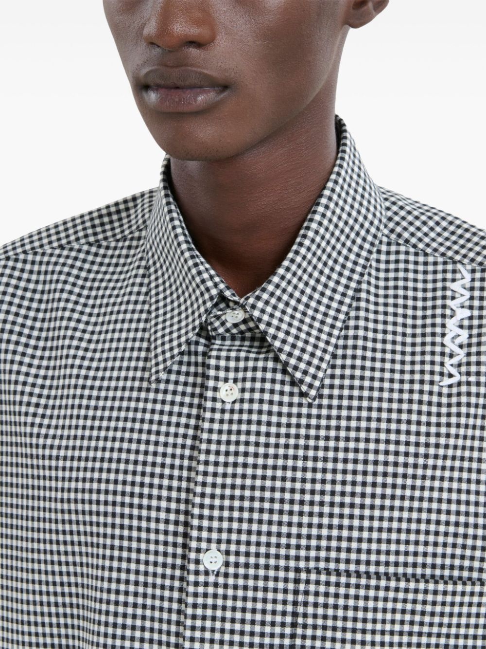 check pattern shirt - 5