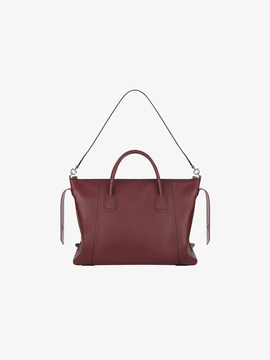 MEDIUM ANTIGONA SOFT BAG IN SMOOTH LEATHER - 3