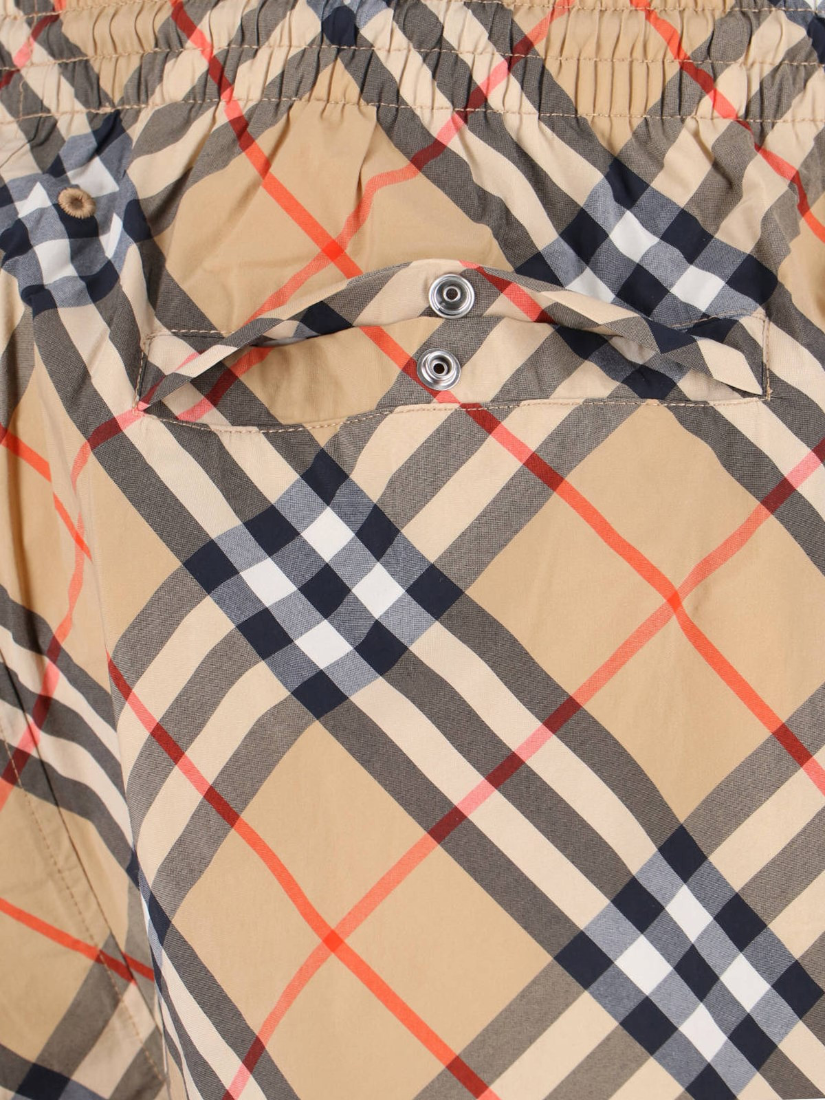 'CHECK' SWIM SHORTS - 4