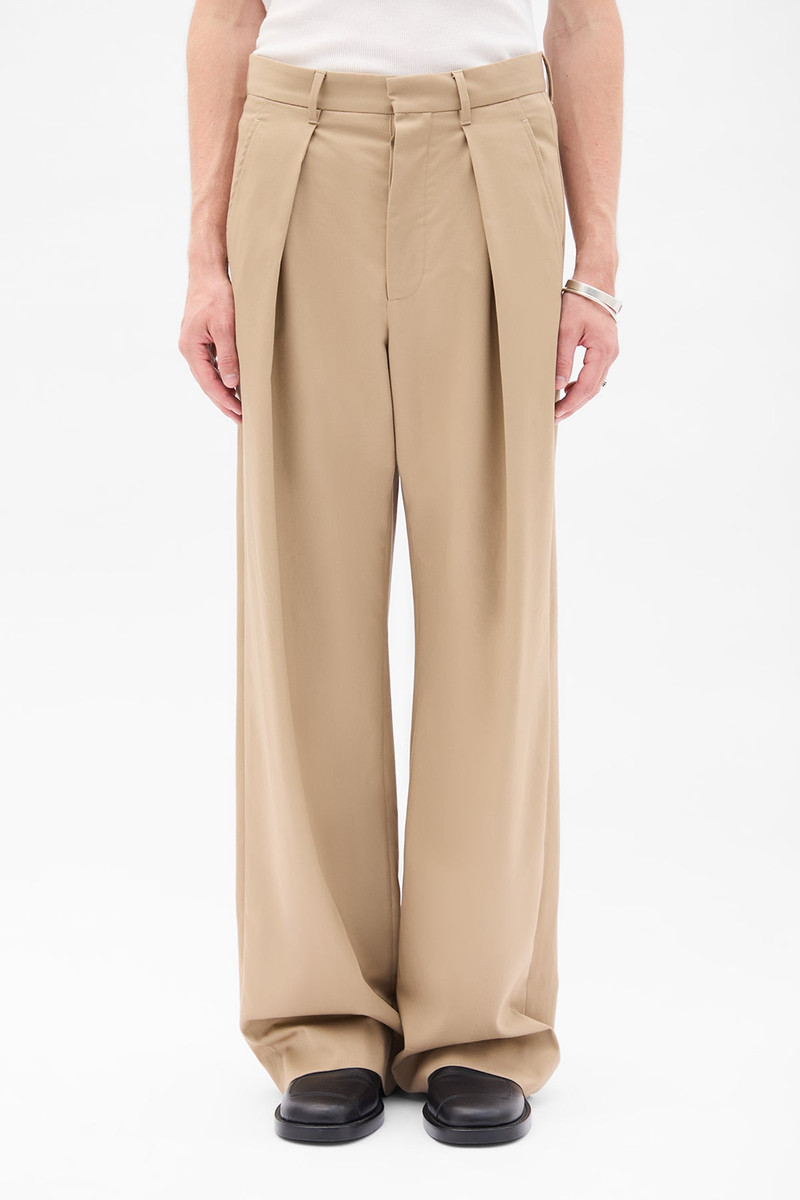 Botel Wide Leg Pleated Trousers 1