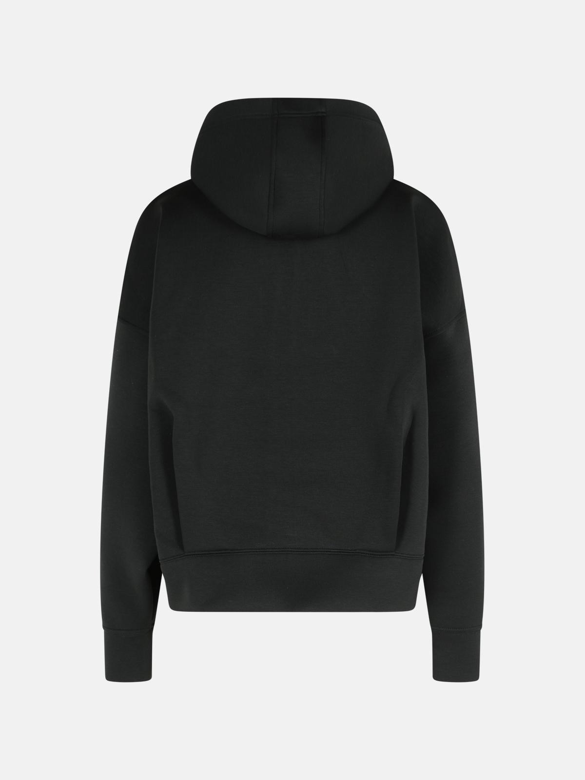 'SCUBA' BLACK POLYESTER BLEND SWEATSHIRT - 3