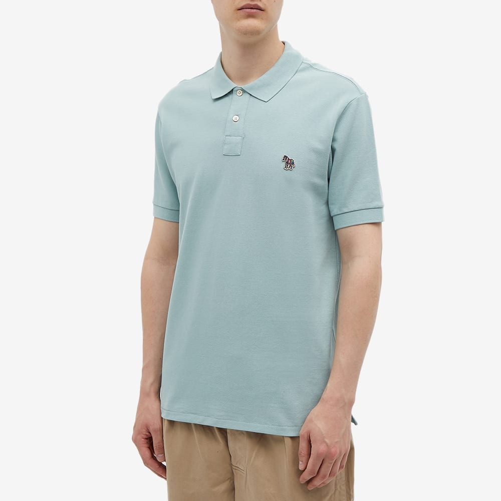 Paul Smith Regular Fit Zebra Polo - 4