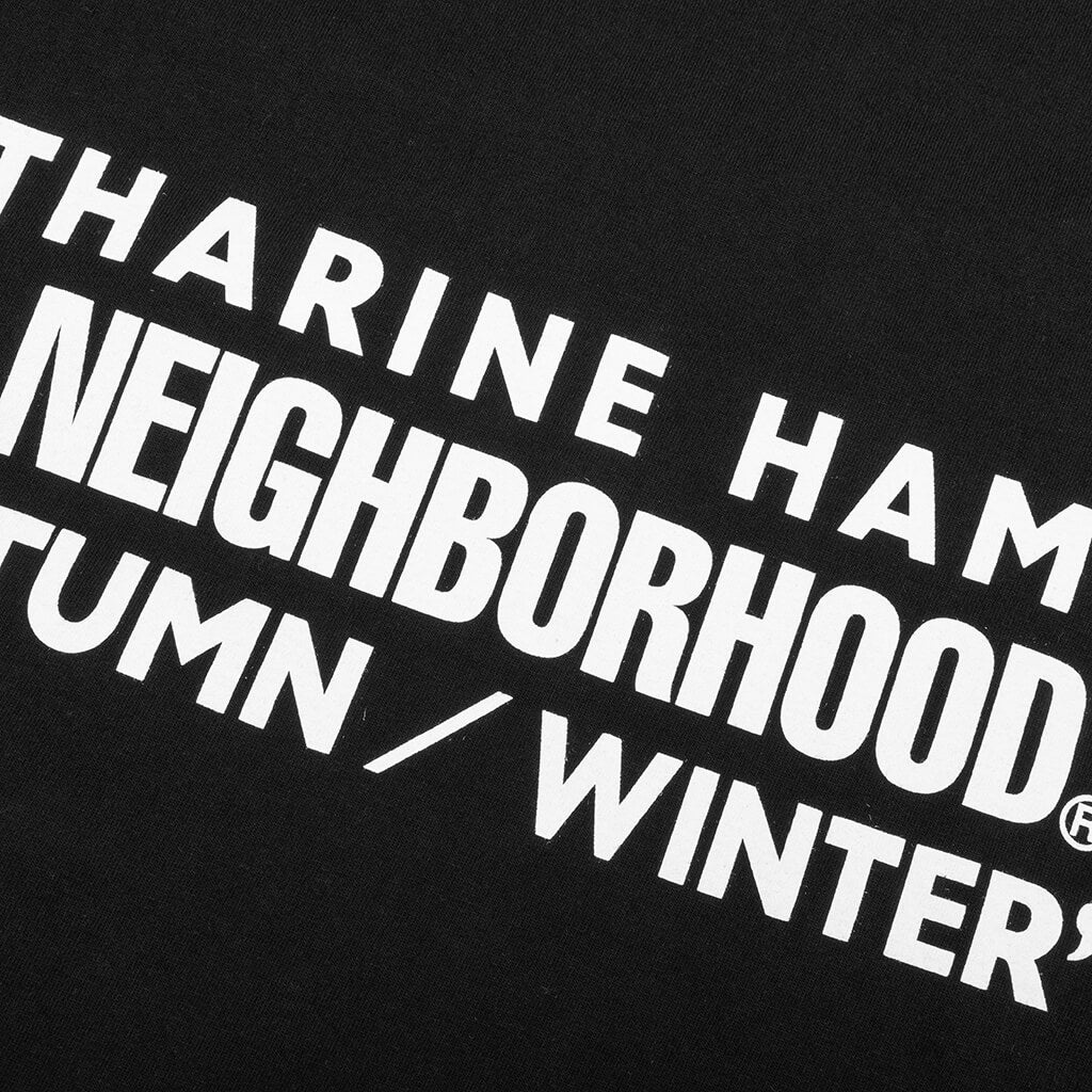 1 S/S CO TEE - BLACK - 5