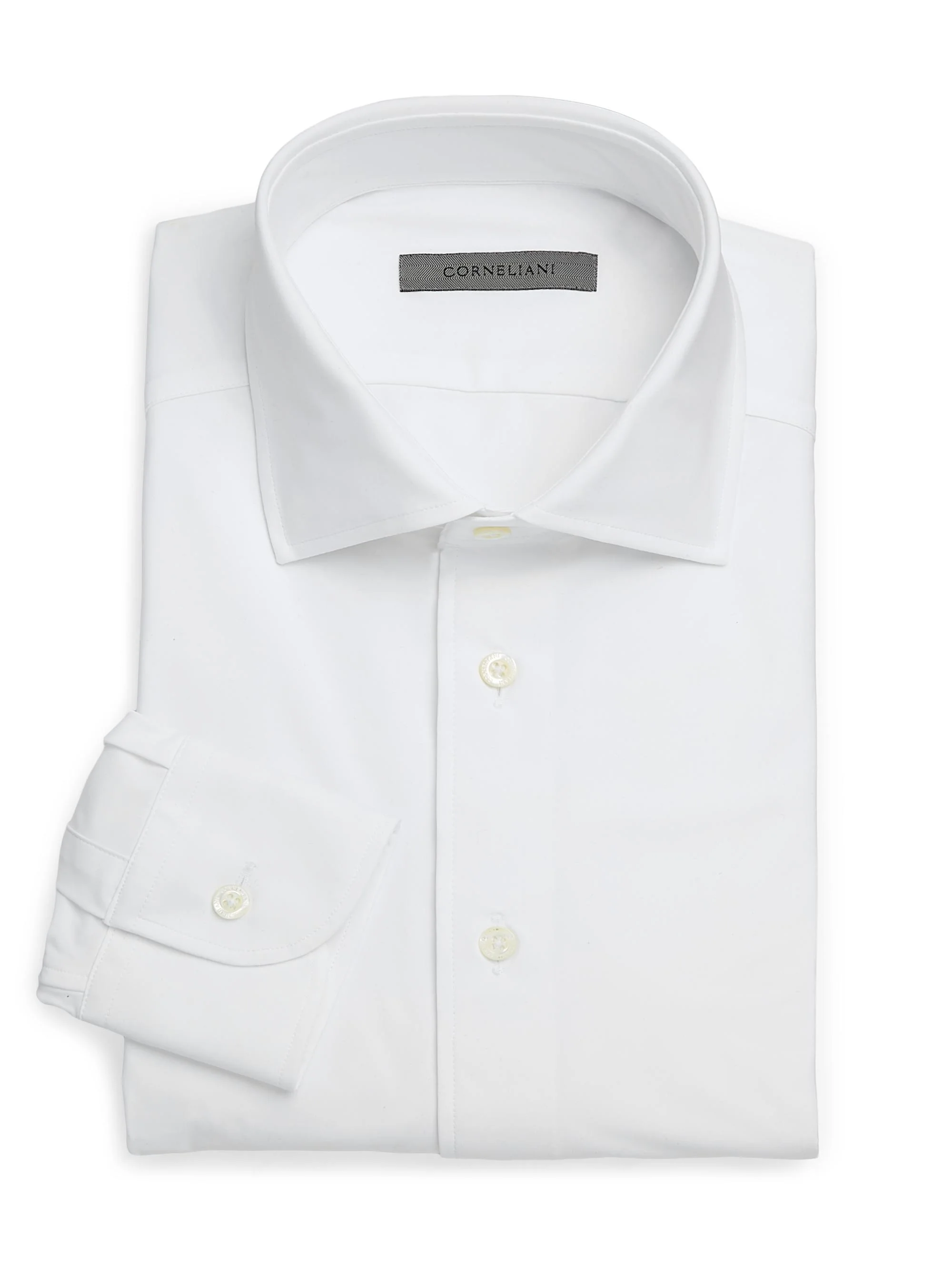 Men's Performance Stretch-Nylon Shirt - White - 1