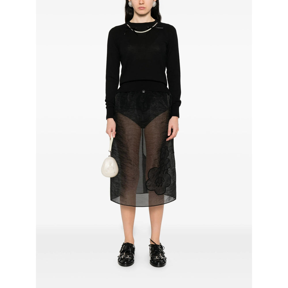 Simone Rocha Black Knitwear - Jumpers Women - 2
