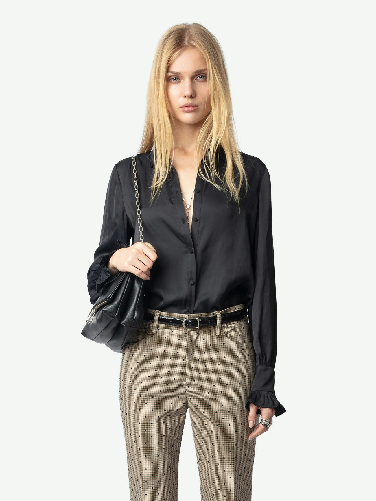 Thely Satin Shirt - 3