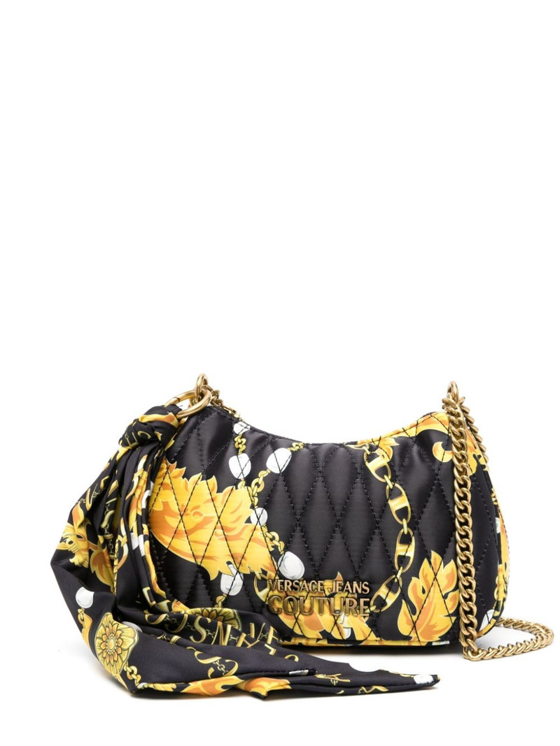 VERSACE JEANS COUTURE Thelma Barocco-print crossbody bag outlook
